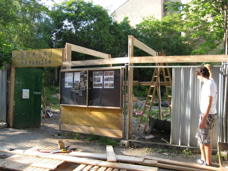 Beyond a Construction Site