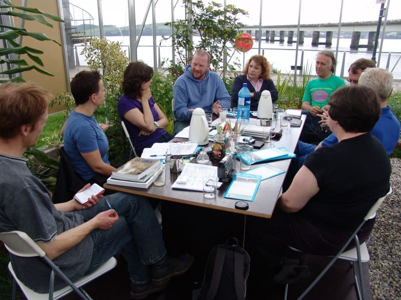 Bonnie Dundee: A Meeting Place in the Garden