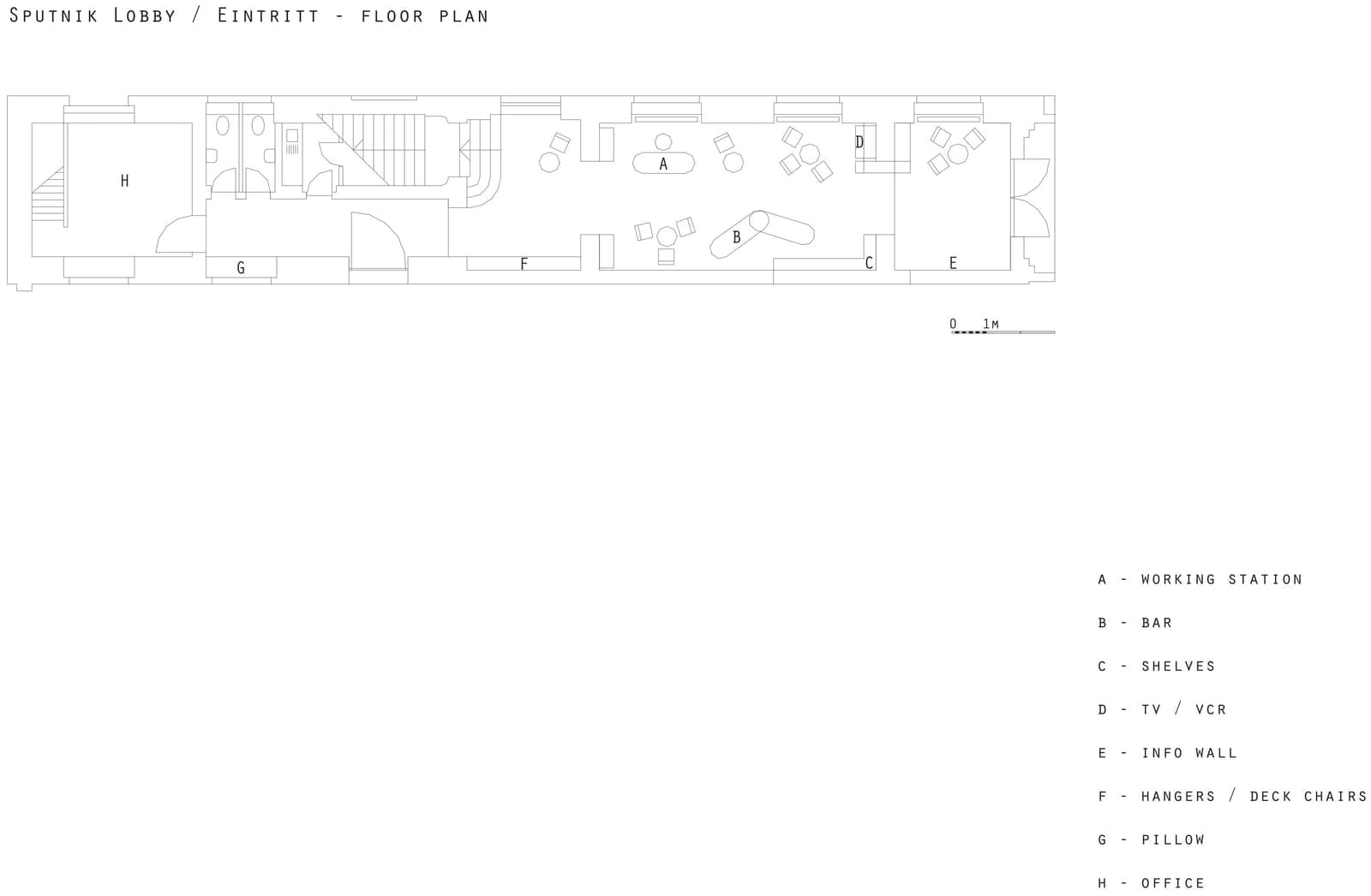 Sputnik Lobby – Eintritt